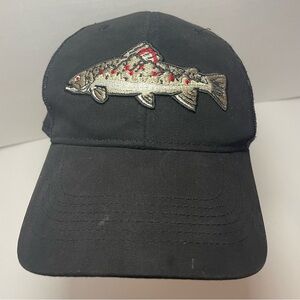 Rainbow Brook Brown Trout Fishing SnapBack Hat